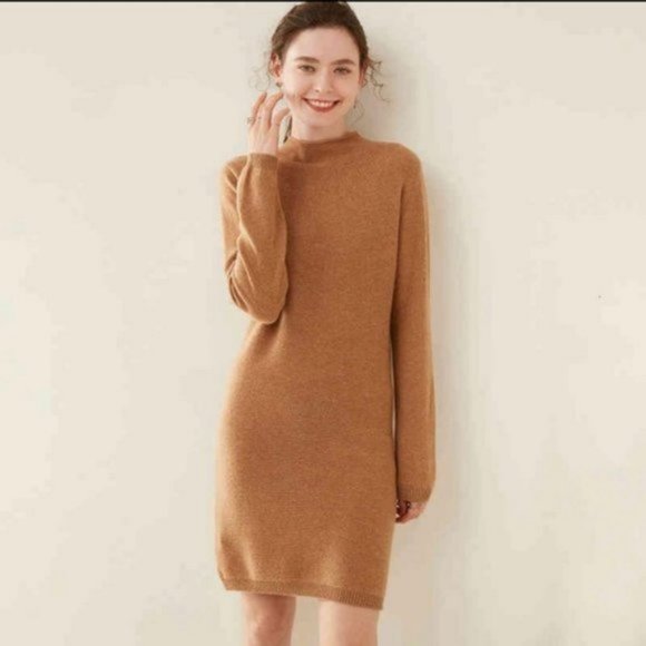 Lord & Taylor Dresses & Skirts - Lord & Tylor cashmere and wool earthy tone dress M